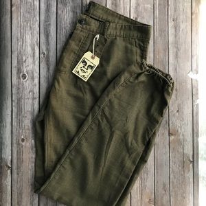 OBEY TANNER CHINOS TROUSERS